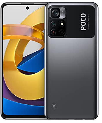 Xiaomi Poco M4 Pro Smartphone 5G, Dual Sim, Color Negro, 6 GB + 128 GB