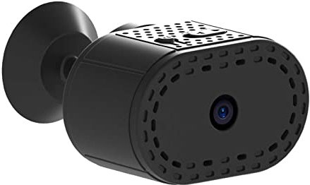 xinxinyu Wireless Security Camera, Mini 1080P WiFi Battery Operated Indoor Camera Home Surveillance with Remote App for Office Home Car Baby Pet Cat Dog, Strong Night Vision and Motion Detection