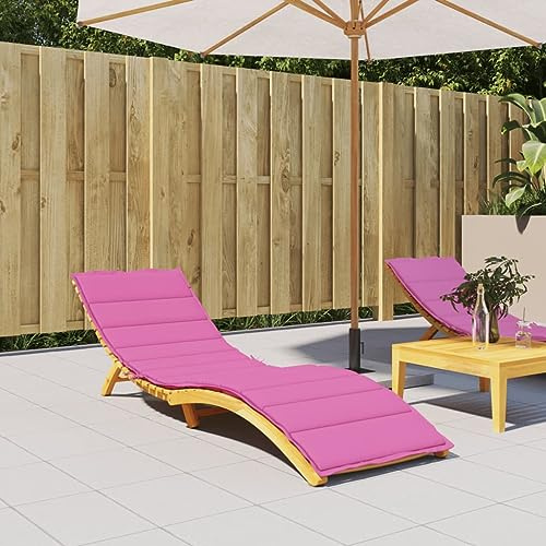 Homgoday Housse de chaise longue Coussin pour chaise longue Coussin pour jardin Housse de chaise longue Coussin rembourré Housse pour chaise longue Fauteuil de jardin Chaise longue de plage Tissu