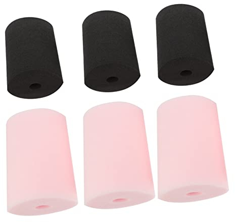 NUOBESTY 6st Zylindrischer Schwamm Schäume Aus Wasserflaschen Led-nähmaschinen-lichtleiste Bad Schaumstoffeinsatz Becher Basteln Schaum Werkzeug Glaskaraffen Zylinder Schwammsäule Rotieren