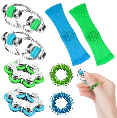 8 Stück Anti-Stress Spielzeug Set, Fidget Toys für ADHS Skills Borderline