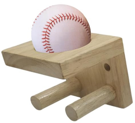 Baseball-Display-Wandhalterung, Baseballschläger-Halterung, Wandhalterung,Baseballschlägerständer aus - Baseball-Wandhalterung, für Sportraum-Softballschläger, Zuhause