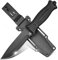 Naifu® - The Outdoor - Black - Coltello sopravvivenza a lama fissa da 11,5 cm in acciaio inossidabile - Coltello da caccia - Sopravvivenza - Bushcraft