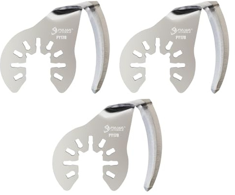 PAYA Multitool Sägeblätter Oszillierende Klinge Auto Glasschaber Windschutzscheibe Dichtungsmasse Zum Entfernen von Versiegelung Kleber Reinigung E-cut Zubehör PY178 3tlg