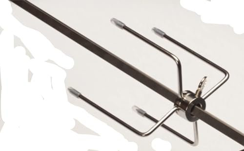 BBQNovation Edelstahl Fleischgabel für Drehspieß – Rostfrei, Sicher & Einfach Anpassbar