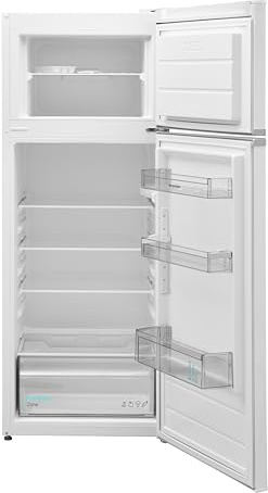 SHARP Réfrigérateur/Congélateur SJ-FTB01ITXWD-EU2 - Largeur : 54 cm - Volume : 213 l dont 42 l dans le congélateur - 39 dB - Système de refroidissement NanoFrost - Éclairage intérieur LED - Commande