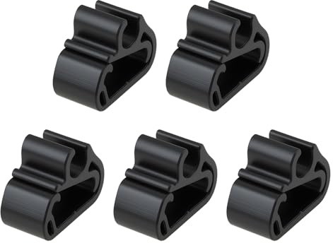 YINETTECH Lot de 5 Colliers de Serrage pour Tuyau de Buse de Bras D'essuie-Glace de Voiture 1628230-02-A Compatible avec Tesla Model 3/Y