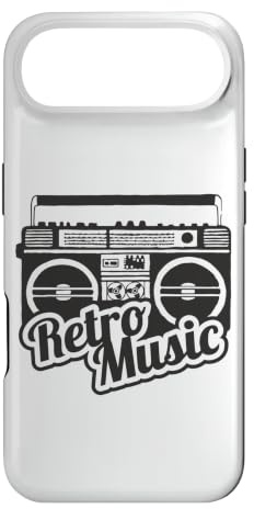 Beatbox Boombox Boombox rétro années 80-90 Coque pour iPhone Air