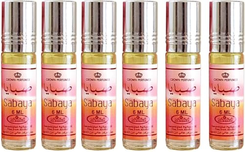 Sabaya Perfume Oil - 6 x 6ml by Al Rehab