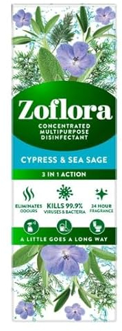 Zoflora Cypress & Sea Sage Disinfectant Concentrate 250ml