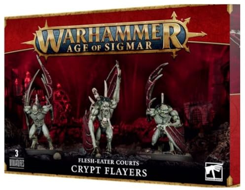 Games Workshop 99120207033 Flesh-Eater Courts Crypt Flayers, White