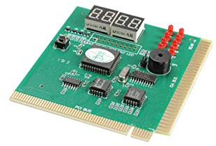 KALEA-INFORMATIQUE Interner Motherboard-Tester für PCI- oder ISA-Anschlüsse, vierstellige Anzeige. Ermöglicht die Überprüfung von Post.