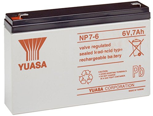 2-Power 6V 7000mAh Lead-Acid 7000mAh 6V Rechargeable Battery