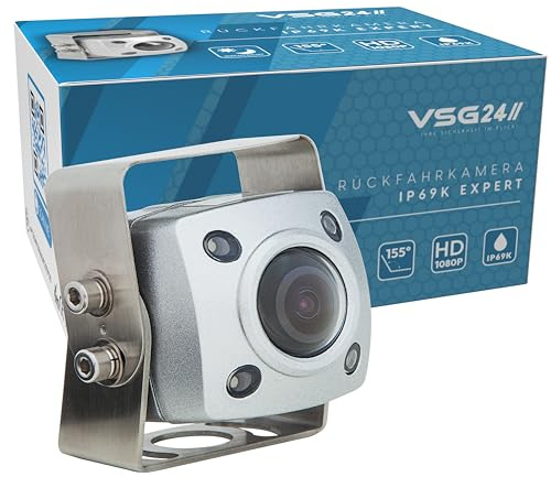 VSG IP69K-Professional/Personenerkennung/extrem robust/höchste Schutzklasse IP69K / 154° & 1080P / 12Volt / Nachtsicht/Heavy-Duty/PRO-Expert Serie