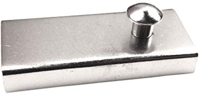 ZickZackNaehmaschine Magnetlineal, Magnet-Lineale, Saumhilfe, Kantenlineal magnetisch praktisch (mit Knopf)