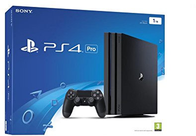 PlayStation 4 Pro (PS4) - Consola, Color Negro