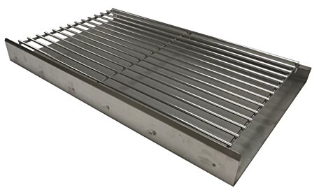 SunshineBBQs DIY Brick BBQ Charcoal Grate & Aluminized Ash Tray - 67cm x 40cm