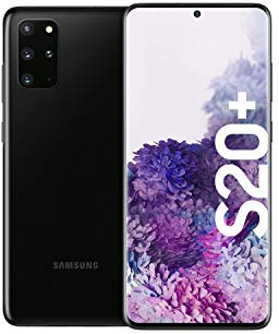Samsung Galaxy S20+ Smartphone Bundle (16,95 cm) 128 GB interner Speicher, 8 GB RAM, Hybrid SIM, Android inkl. 36 Monate Herstellergarantie [Exklusiv bei Amazon] Deutsche Version, cosmic black