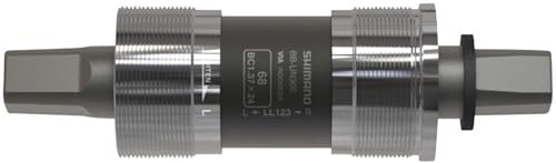 SHIMANO BB-UN300 Bottom Bracket - English, 68 x 122.5mm Spindle, Square Taper JIS, 50mm Chainline