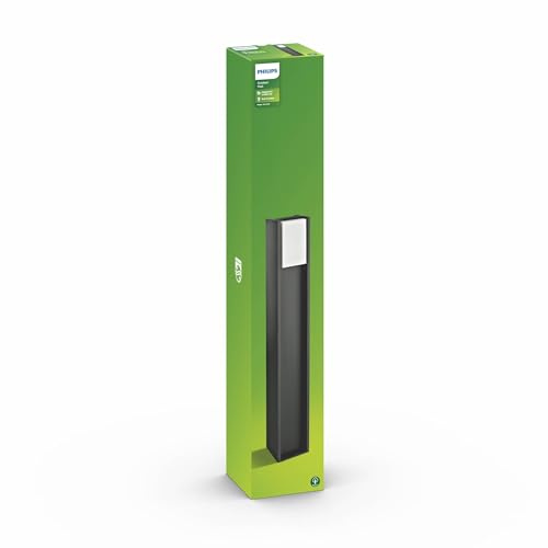 Philips myGarden Bridge Wandleuchte, 15W, Höhe 24.5 cm, anthrazit, Bewegungsmelder