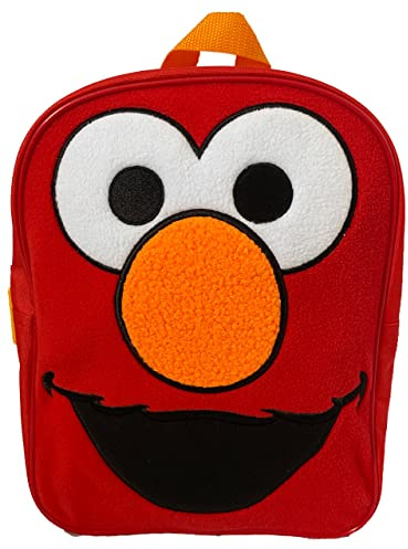 Sesame Street Elmo Fluffy Rucksack, rot, Children's Backpack