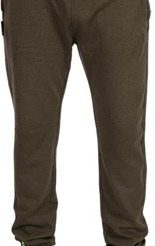 Fox Collection Lw Jogger Green & Black - Angelhose, Hose zum Angeln, Jogginghose für Angler
