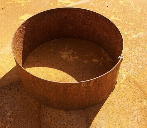 Anneau d'arbre pour plantation en patine (20 cm de diamètre)
