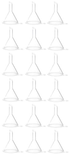 Ciieeo 90 Piezas mini embudos embudo de aceite esencial embudo de liquido embudo cocina embudos para cocina embudos para hogar embudo de decantación de mango largo perfume herramienta