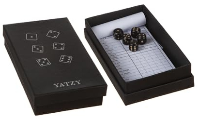 Yatzy spel i papplåda 12x20 cm