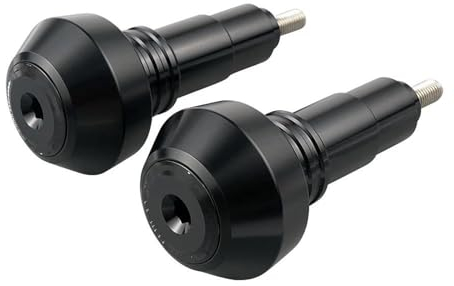 SKINII Frame Sliders Sturzschutz Motorrad Fallende Sturzpads Crash Pilze Bobbin Knöpfe Für 701 Für Supermoto 2016 2017 2018 2019 2020 2021 2022 Sturzpads Motorrad(Schwarz)
