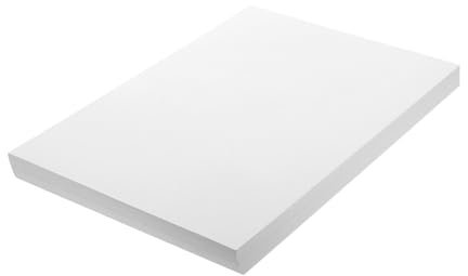 DIYEAH 90 Blatt Weiß Karton Papier Dicken Stock Für Druck Einladungen Büro Schule