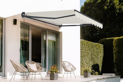 Cazeboo Vecchio Einteilige Markise 2,5m x 2m Beige