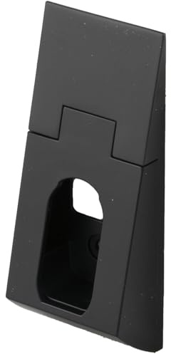 Kleiderstangenhalter passend zu Kleiderstange Ninos 30x12mm, Aluminium schwarz matt lackiert