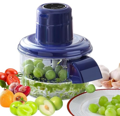 Sbuccia Aglio Elettrico, Sbucciatrice Elettrica Per Uva, Automatico Per Frutta Ricaricabile Creativo Per Adulti, Frutta Elettrico, Per Uva, Nespole, Pomodorini, Fruttas, Aglio, Piccoli Kumquat