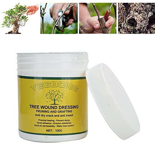 HEEPDD 100g Tree Wound Pruning Sealer Tree Healing Paste Liquid | Bonsai Branch Repair Compound, Plant Grafting Wound Dressing, Fast Bark Recovery, Garden Health