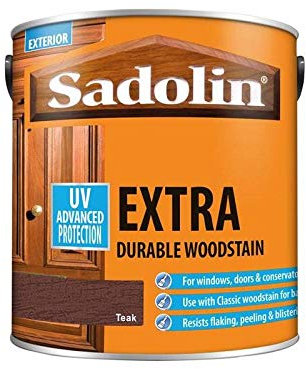 Sadolin EXTRA WOODSTAIN (YELLOW TIN) 2.5lt - Teak