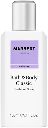 Marbert Bath & Body Classic femme/ women, Deodorant Spray, 1er Pack (1 x 150 ml)
