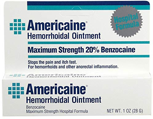 Americaine Hemorrhoidal Ointment 1 oz (Pack of 9)