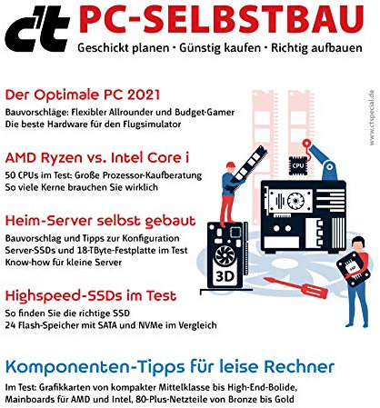 c't PC-Selbstbau: Geschickt planen • Günstig kaufen • Richtig aufbauen