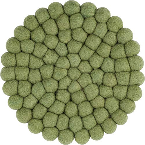 myfelt Kaspar Filzkugel Topfuntersetzer rund, Ø 20 cm