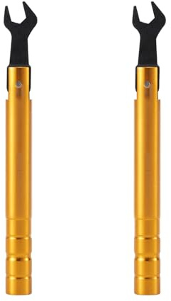 ThreeH 2 Pack Clé Dynamométrique RF Connecteur 5/16 '' Taille d’entraînement 1 Nm SMA Clé Dynamométrique à Ouverture 8mm Clé portable