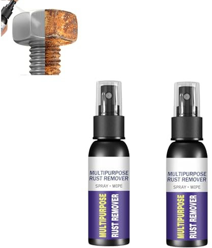 LIZHIZHANG Sofenthiss Mehrzweck-Rostentfernungsspray, Auto-Rostentfernungsspray, Starkes Metall-Rostentfernungs-Reinigungsset, Auto-Metall-Lackreinigungsspray 30 ml