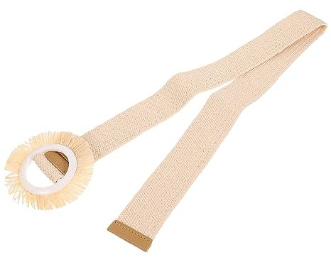 LIFKOME Stretch Waist Belt Für Damen Woven Elastic Decorative Taillengürtel Für Kleider Casual Outfit Elastischer Grass Gürtel