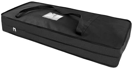 Zjhukfmc Geschenkpapier Aufbewahrung, Geschenkverpackungs Aufbewahrungstasche, Großer Geschenkpapier Organizer, Geschenkverpackung Mit Reißverschluss, Staubdicht, Wasserdicht, 82x34x13cm