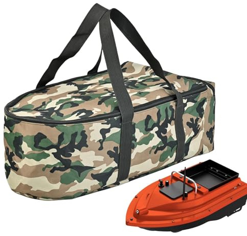 Fiskeredskap Box Bag, Fiskeutrustning Bag - Heavy Duty förvaringsväska Bait Boat Tackle Bag | Bekväm bärbar, slitstark fiskeorganisator för fiskevandring, jakt