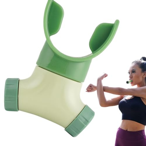 Lnhgh Ejercitador Respiratorio Pulmonar,Entrenador De Capacidad Pulmonar - Dispositivo De Ejercicio Respiratorio Portátil Ajustable Para Natación Deporte Canción Carreras
