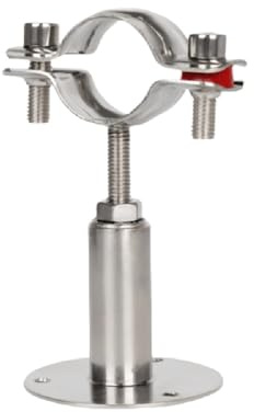 1 Stück Hochleistungs-Rohrclip, verstellbar – Premium-Stützhalterung for PPR/PVC-Rohre (19–102 mm Außendurchmesser) mit Mutter und Dehnschrauben(48-51x50-100mm)