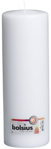 Bolsius bougie pilier Bougies pilier Pillar Candle 300 x 100 blanc