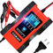 YDBAO Caricabatteria Auto di Carica 6A 12V/24V per Litio/Acido al Piombo/LiFePO4 di Carica Automatico Caricatore Intelligente caricabatteria Auto Moto con Schermo LCD per Auto Moto