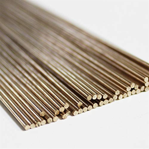 Geeyu ZHaonan-Welding rods Silicon Bronze Copper Tig Filler Rods, Round Welding Wire 1.2mm 1.6mm 2.0mm 2.5mm 3.0mm ERCuSi-A, for Welding (Diameter : 1.6mm x 500mm 10pcs)
